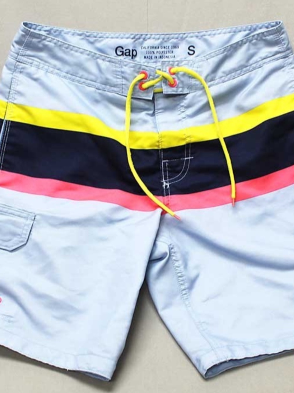 Gap Men’s Small Board Shorts Swim Trunks Blue Size S
